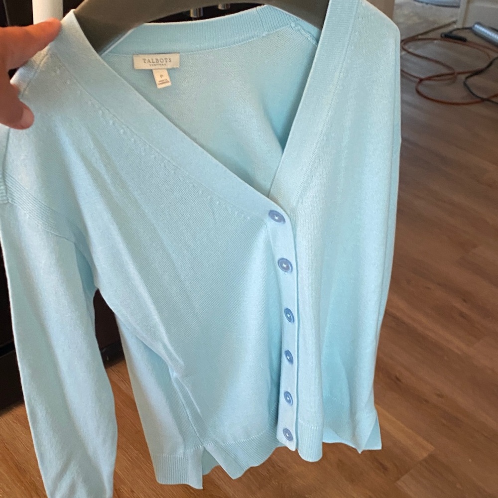 Talbots Sky Blue Women's Cardigan